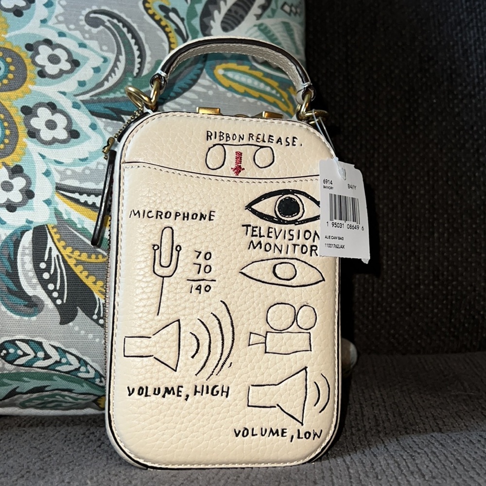 Brand New Coach x Jean-Michel Basquiat Alie Camera Bag - Picture 11 of 14